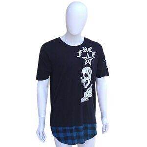 Route 66 Graphic T-Shirt 18 Skull - Size XL